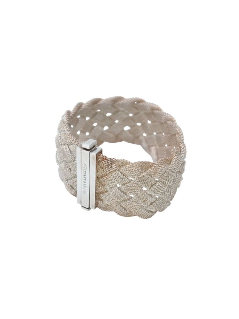 Tiffany & Co Bracelet Somerset Mesh 925 Sterling Silver